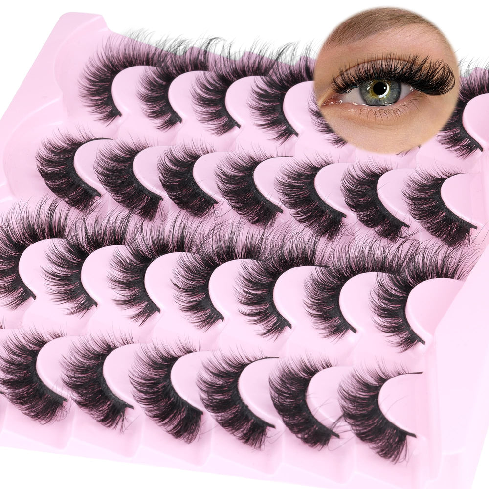 TNFVLONEINS fox eye lashes pack cover highlights a 14-pair set for versatile daily wear
