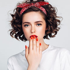 TOBATOBA removable rabbit ears closeup shows playful detail for any look.