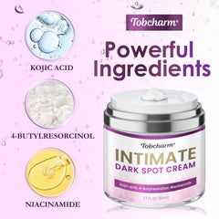 Tobcharm dark spot corrector underarms helps brighten underarm skin and even tone.