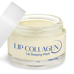 tobcharm lip sleeping mask jar shows overnight hydration ready for use