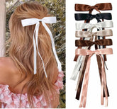 Tobeffect cute hair bows front view with clips adds playful charm to outfits.