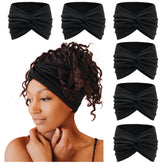 Tobeffect wide headbands with front knot design for secure hold during daily wear.
