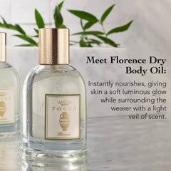 Tocca Florence pear note close-up highlights juicy sweetness and radiance.