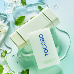 TOCOBO Cica Cooling Sun Stick application glide demonstrates easy, mess-free reapplication