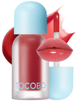 TOCOBO Juicy Berry Lip Oil bottle glassy finish for hydrated lips