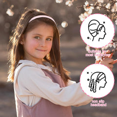 Todder glitter headbands close-up highlights durable plastic base and long-lasting sparkle