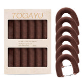 Togayu heatless curls overnight set packaging shows organized jumbo velvet curlers for easy nighttime styling
