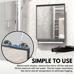 ToiletTree Mini Squeegee for quick water removal after use.