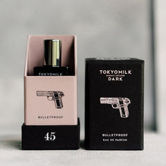 TOKYOMILK Dark Bulletproof gift box ready for gifting occasions.