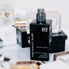 TOKYOMILK Dark Tainted Love nozzle closeup suggests precise application and lasting scent