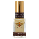 TOKYOMILK Honey & The Moon bottle with bees offers a luxe, long-lasting fragrance.
