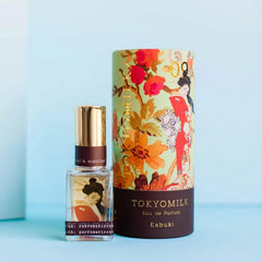 TOKYOMILK Kabuki highlights lychee note for playful, tropical vibe.