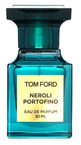 Tom Ford Neroli Portofino EDP bottle with crisp citrus notes and travel-ready design.