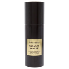 Tom Ford Tobacco Vanille mist on skin shows light scent boost.