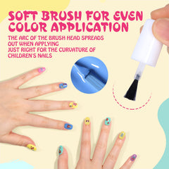 TOMICCA decorative color palette offers playful nails for birthdays.