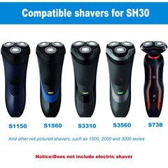 Tomorrow will be better SH30 pack with foil and cutter demonstrates durable replacement for Philips shavers.