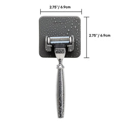 TOOLETRIES Mason Razor Holder product dimensions shown for space planning