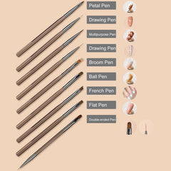 Tootoote nail dotting pen precision tool for detail work in home manicures
