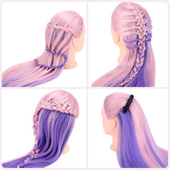 TopDirect doll head for cosmetology practice helps hair-styling skills.