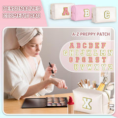 TOPEAST PU leather waterproof cosmetic bag protects contents while traveling