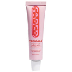 Topicals Faded serum dropper applying onto skin for daily use.