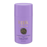 TOPPIK hair filler dark brown bottle showcases instant texture and natural look for thinning hair.