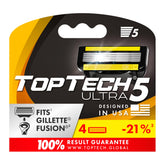 Toptech Ultra 5 four-count pack for daily grooming sessions