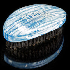 Torino Pro Medium Boar Bristle closeup highlighting firm bristles for control