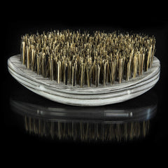 Torino Pro Wave Brush 74 grey bristles close-up highlighting comfortable tension