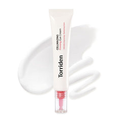 Torriden CELLMAZING eye cream bottle close-up highlighting premium packaging and anti-wrinkle support.