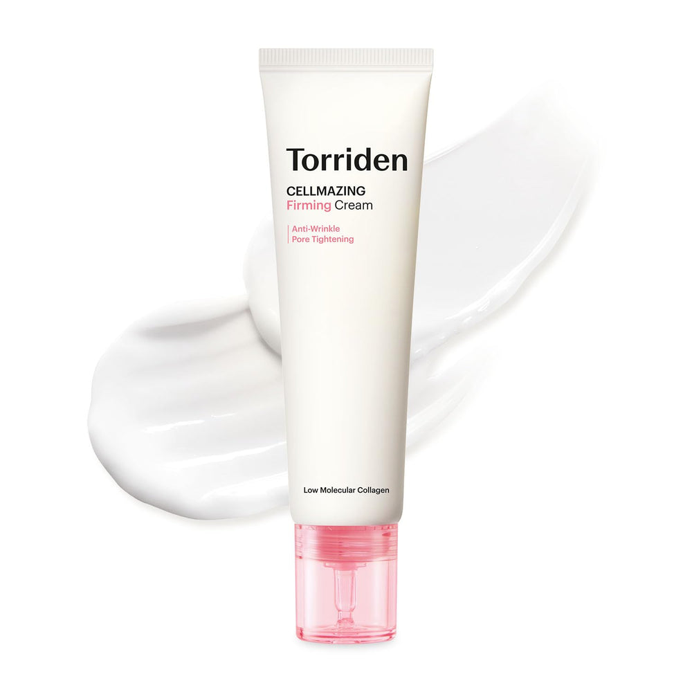 Torriden Cellmazing Cream jar 60ml shows rich texture for hydration and subtle firming