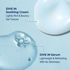 Torriden Soothing Cream jar closeup communicates rich moisture for calming morning routine.
