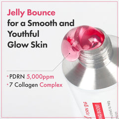 TOSOWOONG PDRN Jelly Cream in routine shot suggests subtle firming and glow.