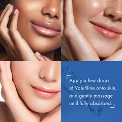 TOSOWOONG Volufiline Serum texture close-up suggesting rich, hydrating formula for glow.