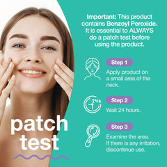 TOUCH benzoyl peroxide gel back application for body acne spot treatment