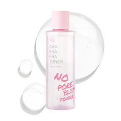 Touch in Sol No Poreblem toner bottle—pore refining for smoother skin.