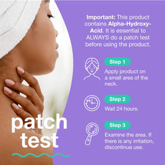TOUCH KP bottle with Aloe Vera and Gotu Kola for soothing moisture.