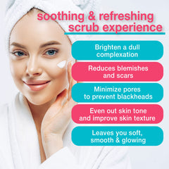 TOUCH microdermabrasion scrub jar closeup shows smoother skin texture potential.