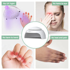 Compact size of TOUCHBeauty Nail Dryer fits in any bag.