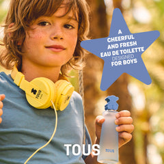 TOUS glass bottle packaging highlights elegant design and gift-ready presentation.