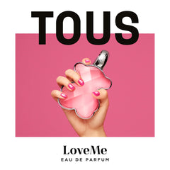 TOUS LoveMe packaging box showcases jewelry-inspired design.