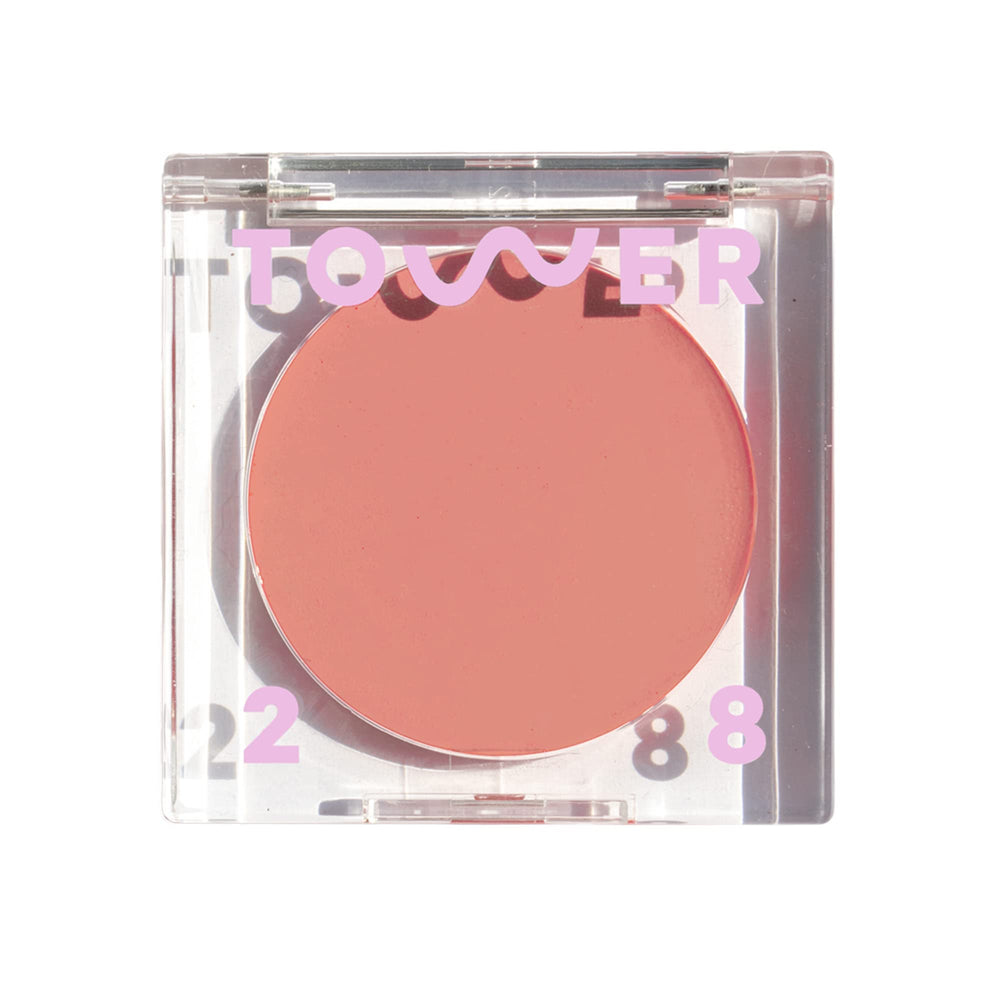 Tower 28 BeachPlease Rosy Nude cream blush compact for buildable glow
