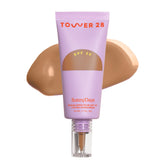 Tower 28 SunnyDays tinted sunscreen bottle with buildable coverage for daily protection