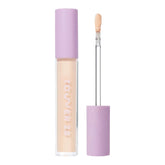 Tower 28 Swipe Serum Concealer packaging close-up highlighting clean beauty credentials