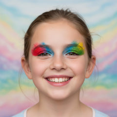 Townley Girl Barbie open palette display shows ready-to-use colors for party-ready eye looks.