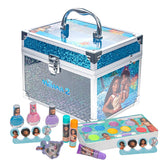 TownleyGirl Moana 2 Train Case outer view for organized kids' makeup play