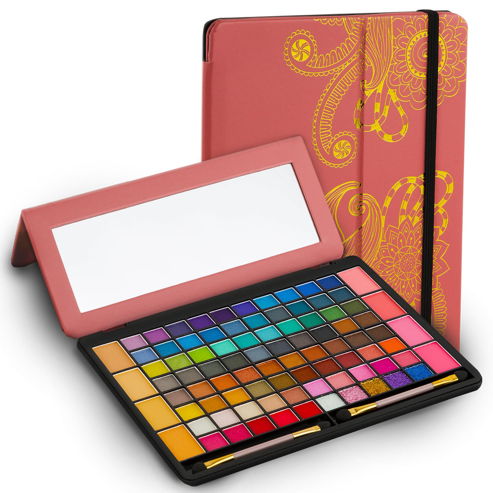 Toysical all-in-one makeup kit leather case 88-color eyeshadow palette for versatile looks