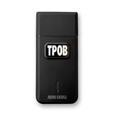TPOB Mini Skull Single Shaver pocket-fit design for on-the-go grooming
