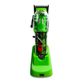 TPOB Slime 2 with matte green case for portable professional styling.