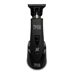TPOB Ghost X front view highlights cordless trimming for quick, precise grooming.